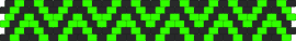 zigzag - black,green