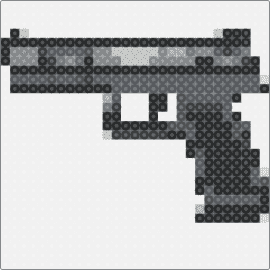 gun - gun,weapon,pistol,black,gray