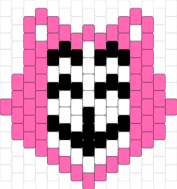 Lola - lola,head,smile,pink,white,black