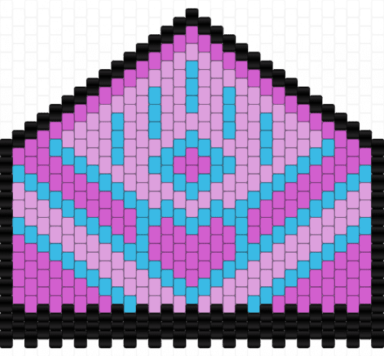 Purse - pink,light blue