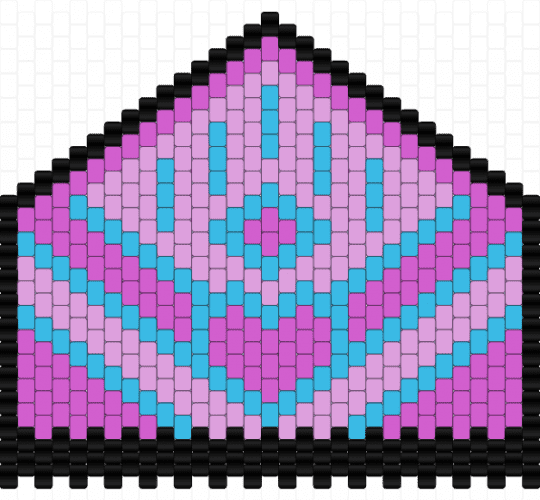 Purse - light blue, pink