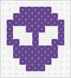 Alien Charm - alien,simple,space,purple,white