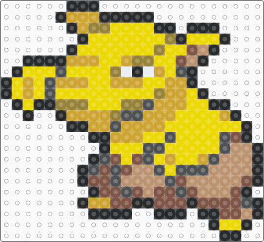 Drowzee 0096 - yellow,orange