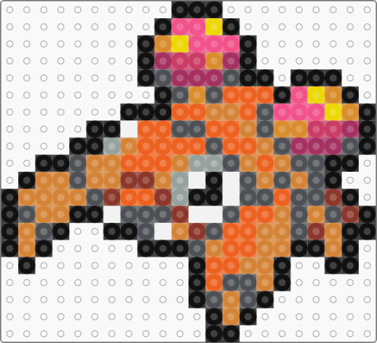 Paras 0046 - gray,orange,pokemon