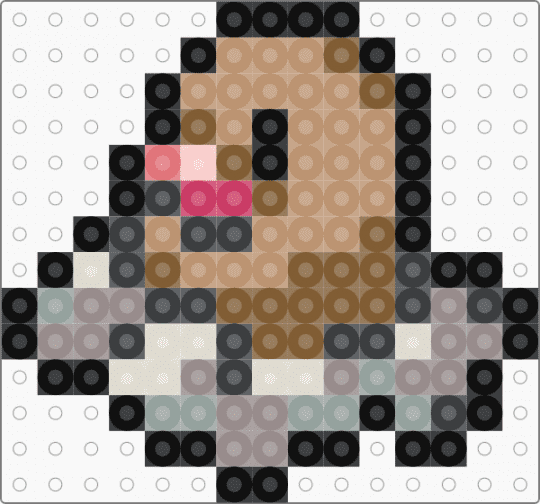 Diglett 0050 - beige,gray,tan,pokemon