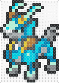 Iron Crown - Pokemon - iron crown,pokemon,character,gaming,teal