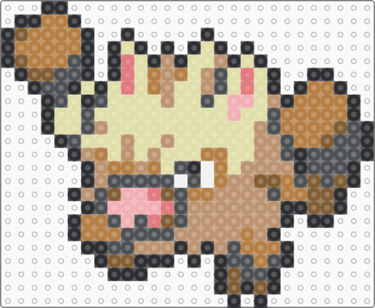 Primeape 0057 - gray,beige,tan,yellow,pokemon
