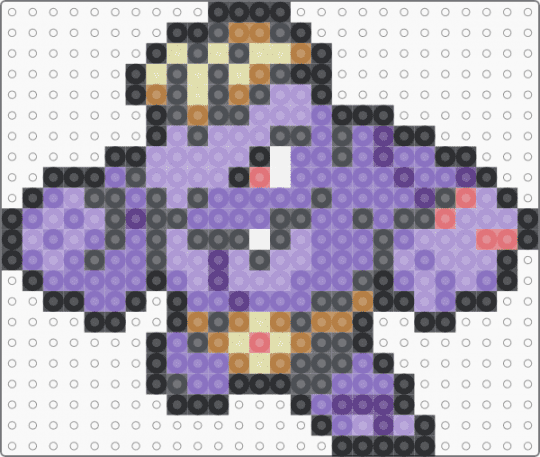 Machoke 0067 - gray,blue,pink,pokemon