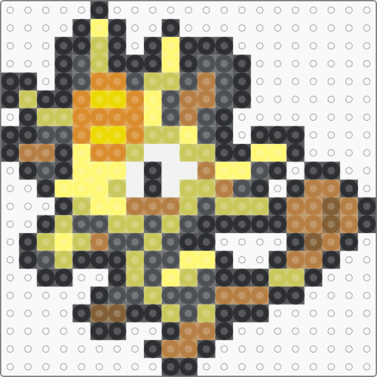 Meowth 0052 - green,gray,tan,pokemon