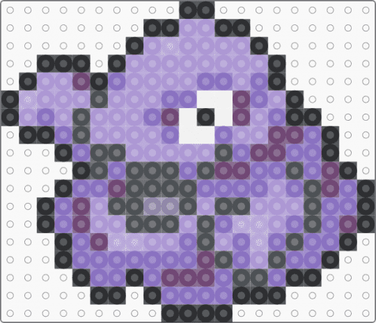 Grimer 0088 - blue, grimer, pink, pokemon, pokemon sprite