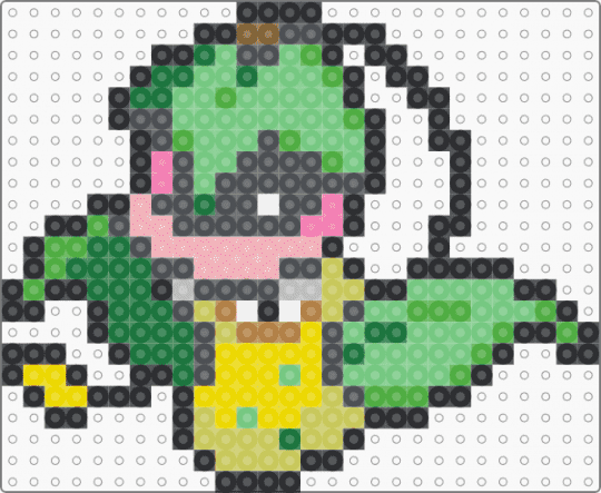 Victreebel 0071 - gray,teal,green,pokemon