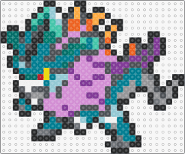 Walking Wake - Pokemon - walking wake,pokemon,character,gaming,teal,purple