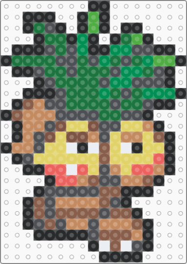 Exeggutor 0103 - gray,tan,green