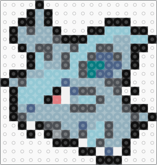 Nidoran 0029 - gray,light blue,pokemon