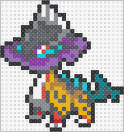 Raging Bolt - Pokemon - raging bolt,pokemon,character,gaming,purple,yellow,gray