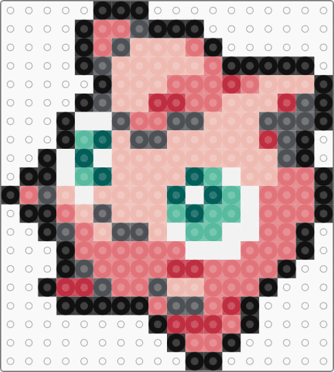 Jigglypuff 0039 - red,beige,pokemon