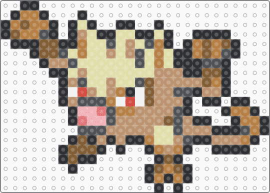 Manky 0056 - beige,tan,yellow,pokemon