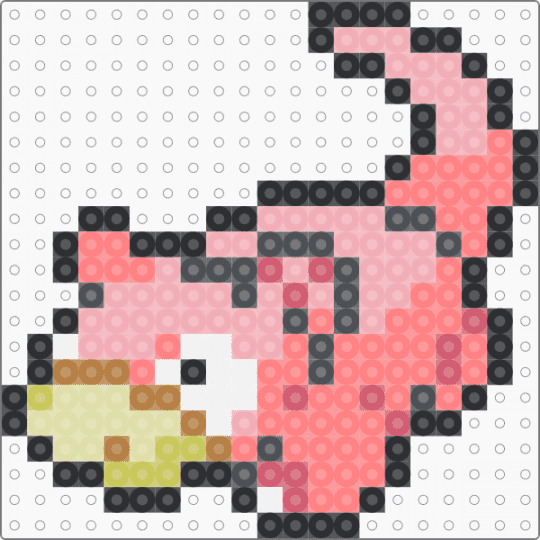 Slowpoke 0079 - red,beige,pokemon