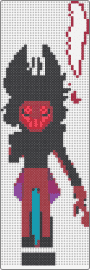 The Radio Demon - alastor,hazbin hotel,helluva boss,charater,tv show,animation,black,red