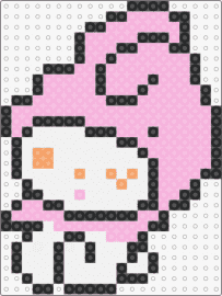 current melody - my melody,sanrio,character,pink,white