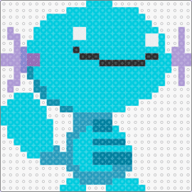 Wooper - wooper,pokemon,character,gaming,smile,cute,teal,light blue