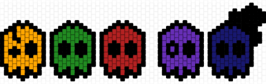 TLT (the living tombstone) Charms - black, charm, charms, purple, the living tombstone, tlt