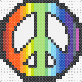 Project 2 - peace sign,rainbows