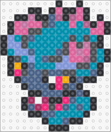 Misdreavus - misdreavus,pokemon,character,gaming,pink,teal