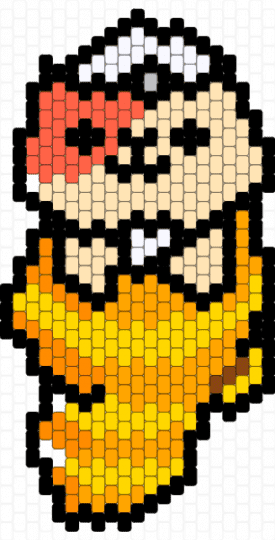 Neko Atsume - yellow,orange,beige
