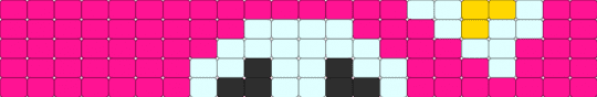 my melody ladder stitch - pink