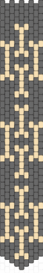 Bone tie - gray,beige