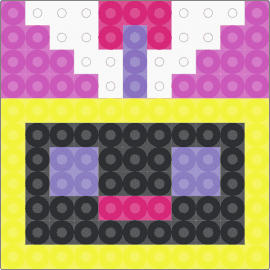 Ze - ze,zelorean,robot,head,colorful,yellow,black,pink