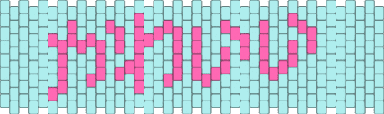 かわいい (kawaii/ cute in Hiragana) 8x40 - 