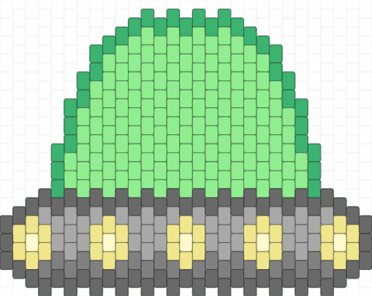 UFO bag panel - gray,teal