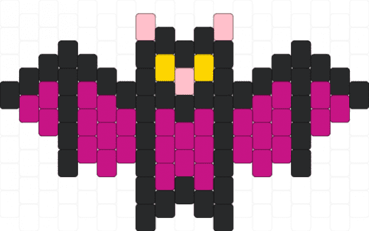 dark pink bat - pink
