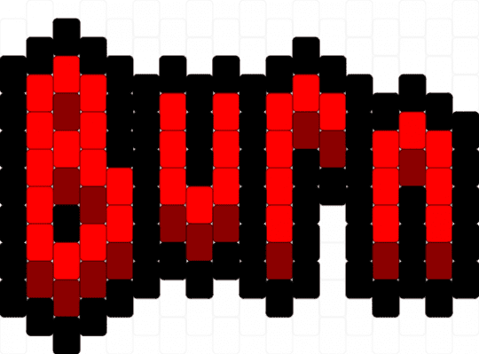 burn tag - red,black,text tag,tag,text