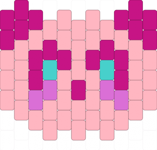 pink valentines panda - pink