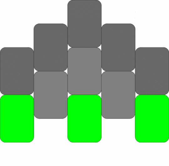 mini space shooter - gray,green