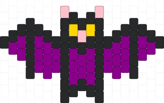purplish bat - pink