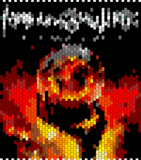 scoring the end of the world album cover (motionless in white) - album cover, black, brown, motionless in white, red