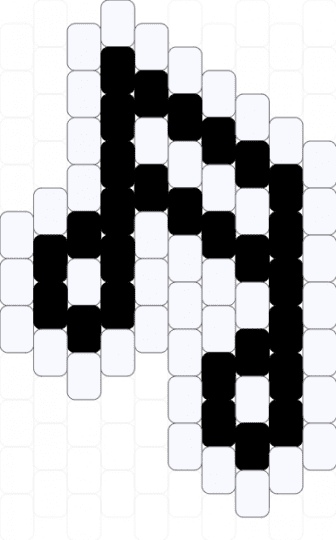 music notes (pt2) - 8th note,music,charm,black,white,cotdmelody