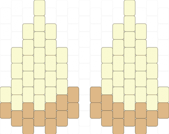 little imp horns (instructions in disc) - beige,white