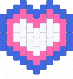 trans heart - trans,heart,pride,charm,pink,blue,white