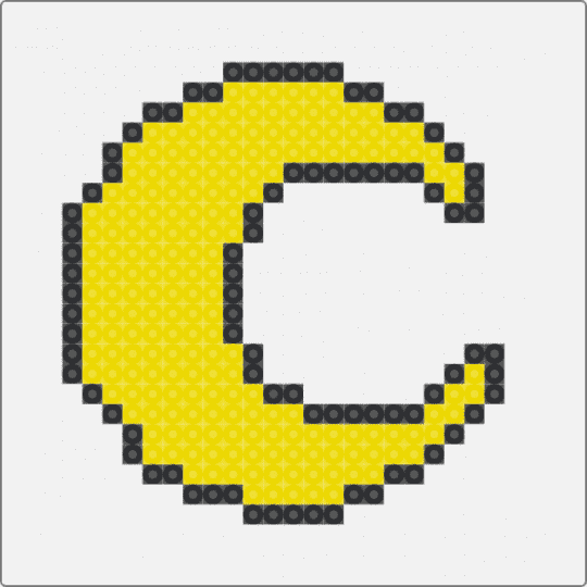 Catnap medallion Moon from poppy playtime chapter 3 - white,yellow