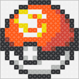 Sport Pokeball - sport ball,pokeball,pokemon,gaming,orange