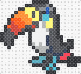 Toucannon Pokemon - toucannon,pokemon,bird,character,gaming,colorful,beak,gray,orange