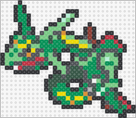 Rayquaza pokemon - rayquaza,pokemon,character,gaming,dragon,green