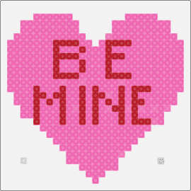 Be Mine - be mine,valentine,text,heart,love,pink,red