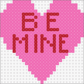 Be Mine - be mine,valentine,love,text,affection,heart,love,pink,red