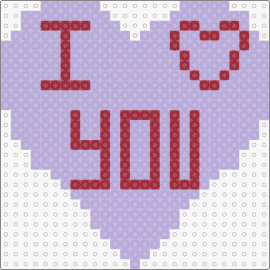 I Heart You - i love you,valentine,text,heart,purple,red